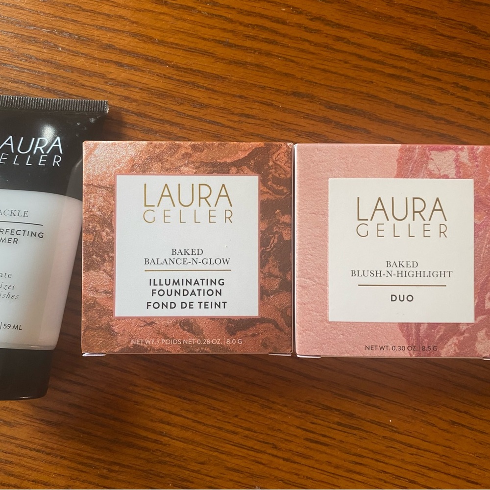 Laura Geller Primer and Baked Makeup Duo
